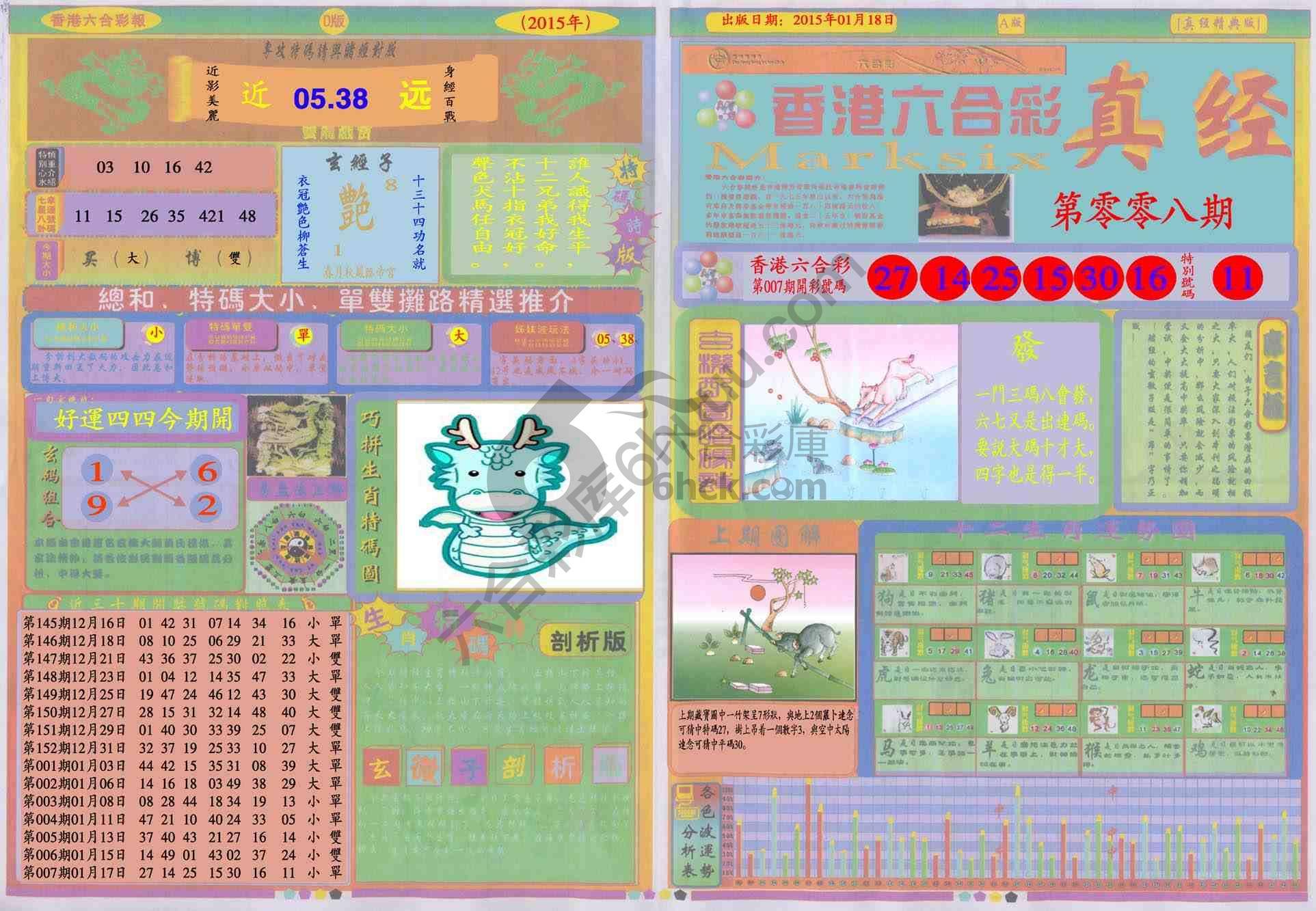 香港六合彩真经