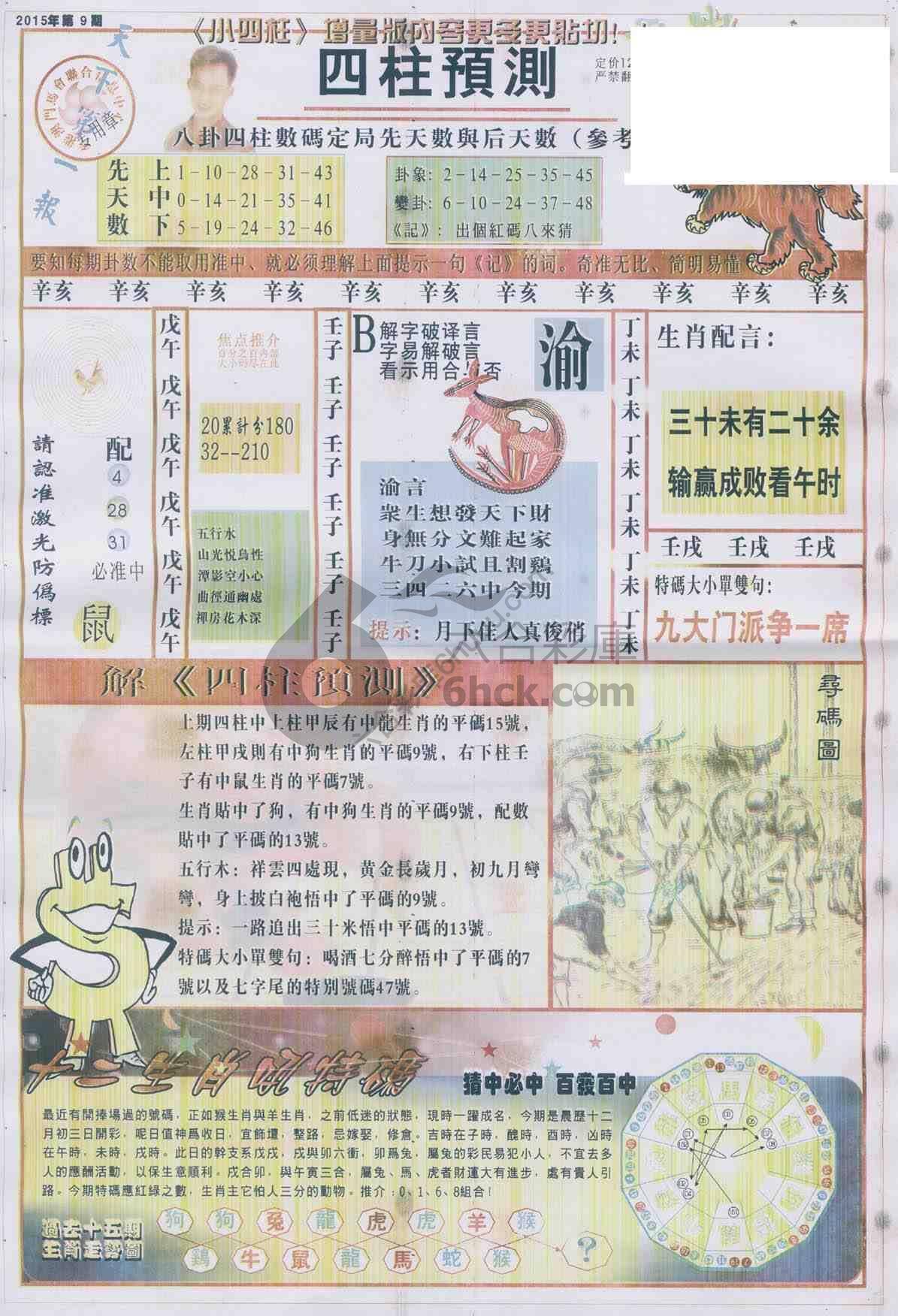 四柱预测