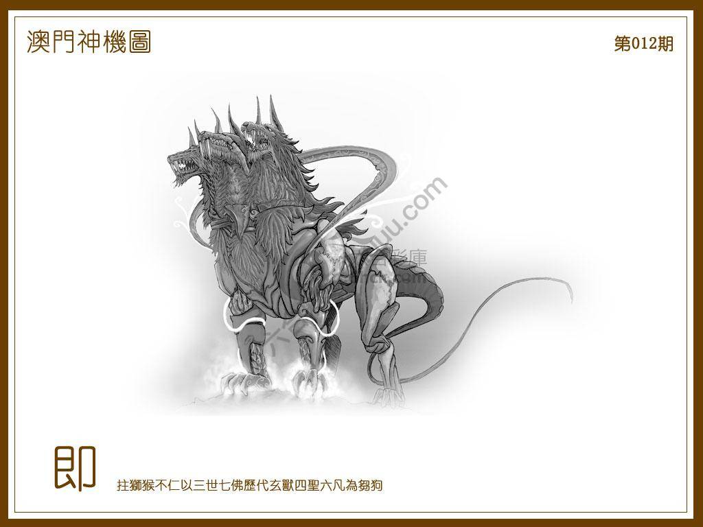 澳门神机图