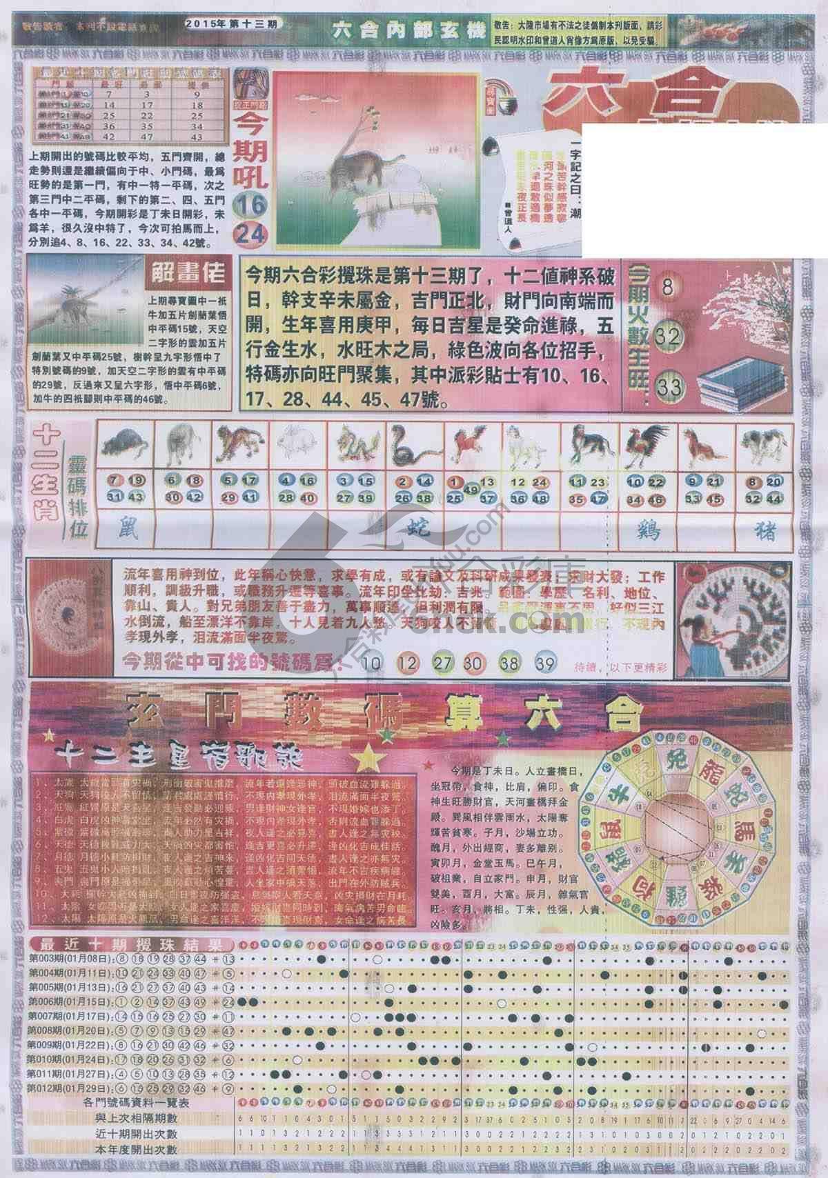 六合内部玄机