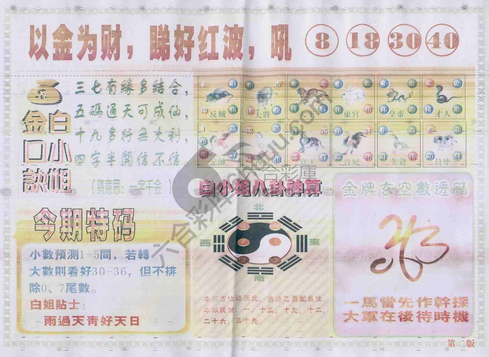白姐内幕