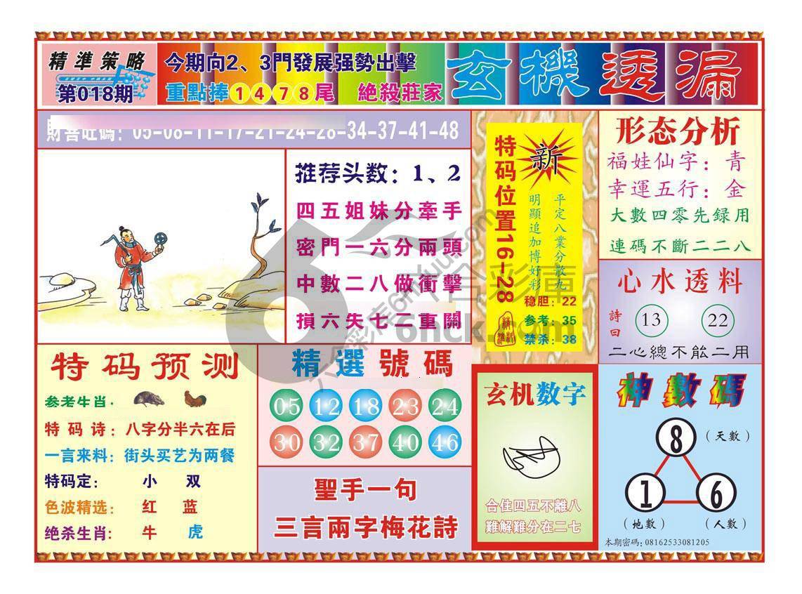 玄机透漏