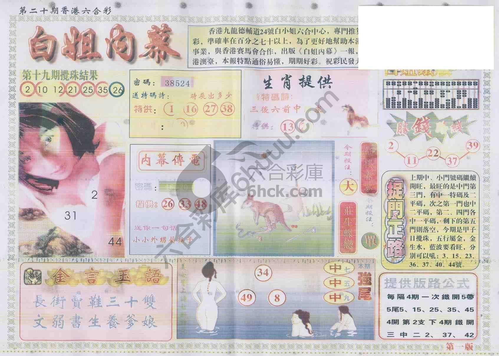 白姐内幕