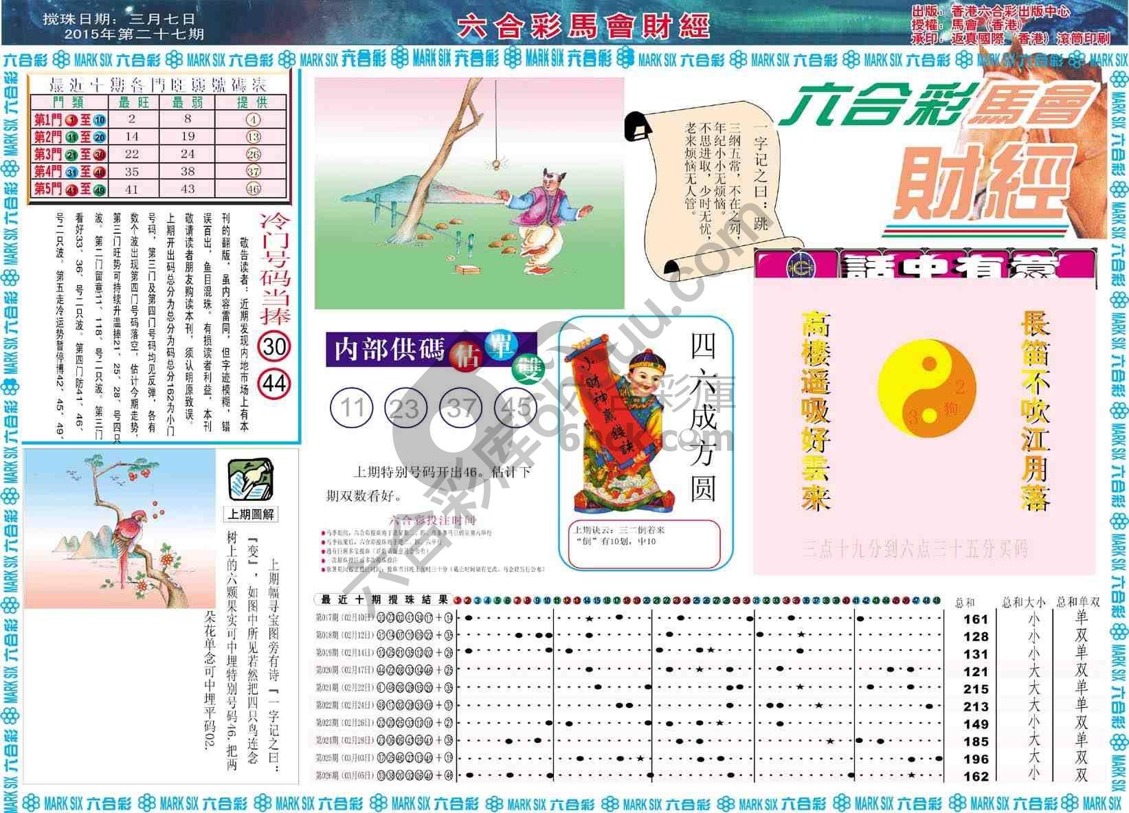 六合彩马会财经