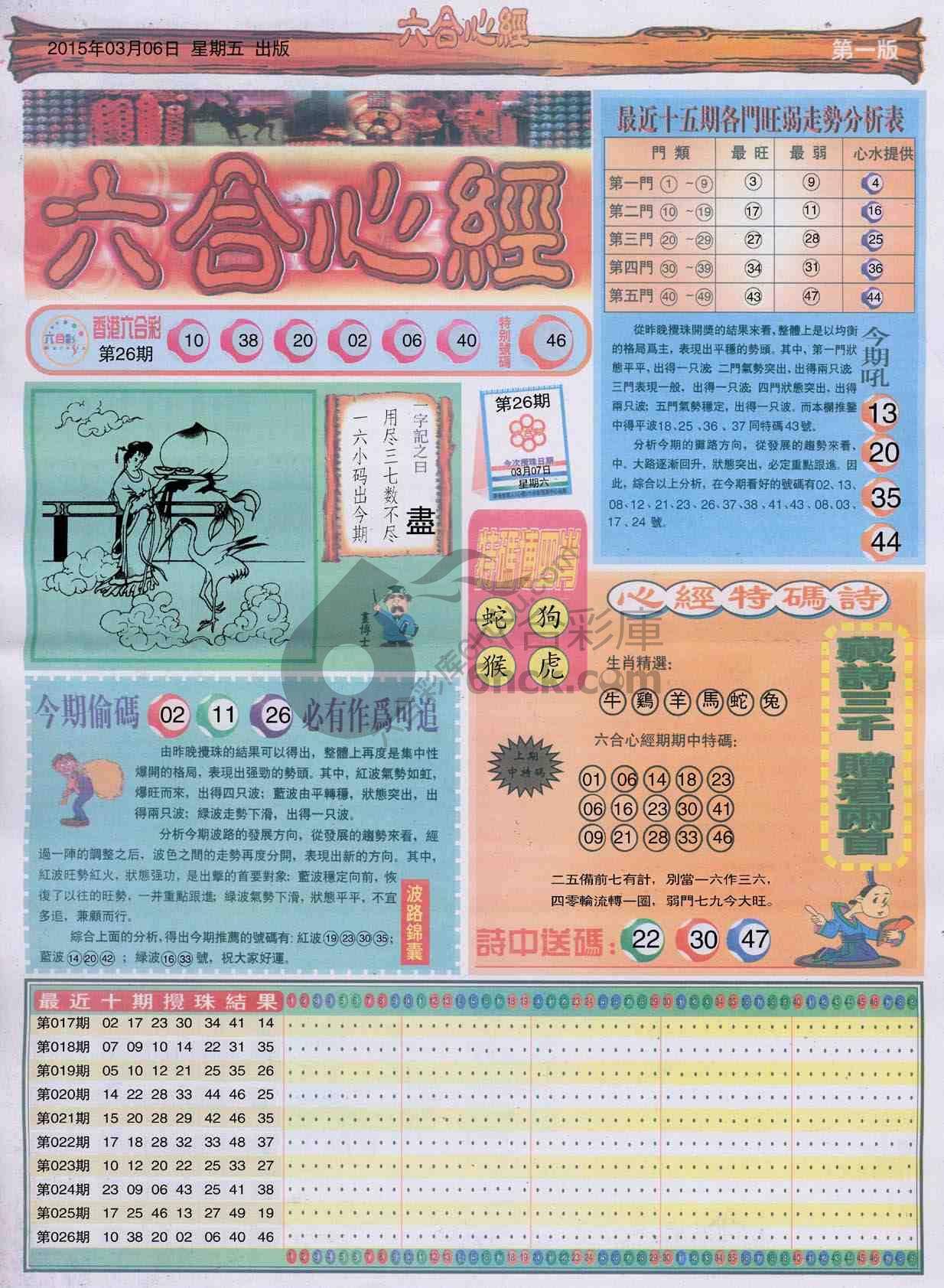 六合心经