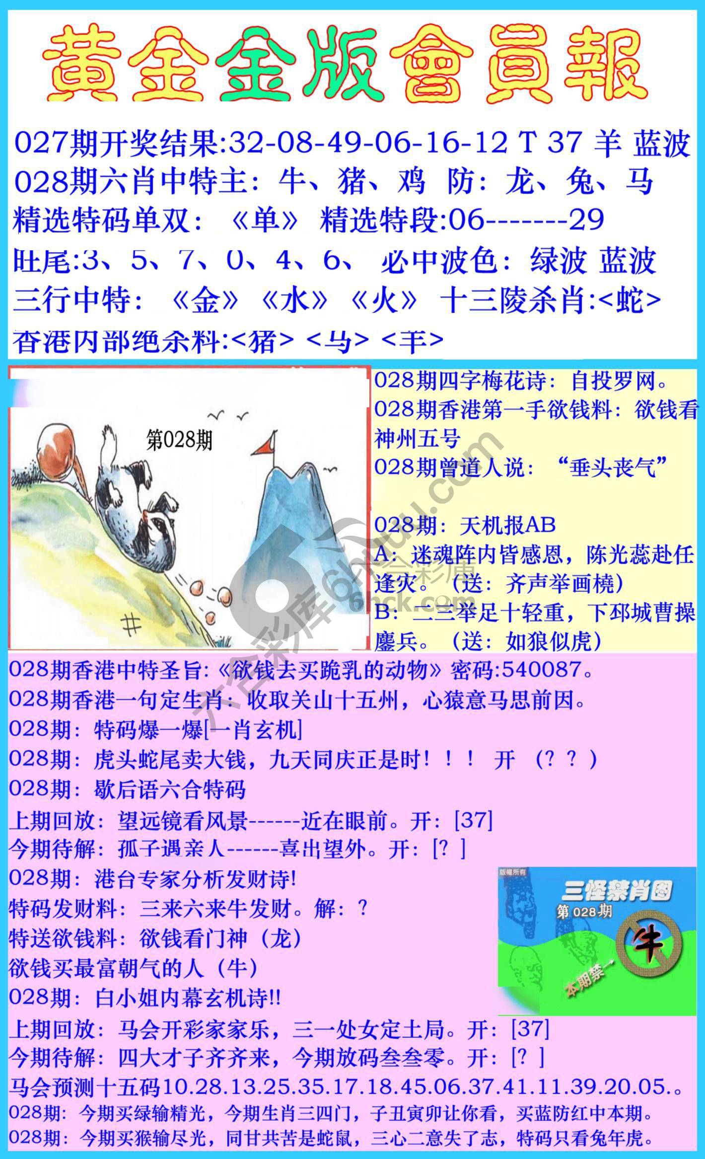 黄金金版会员报
