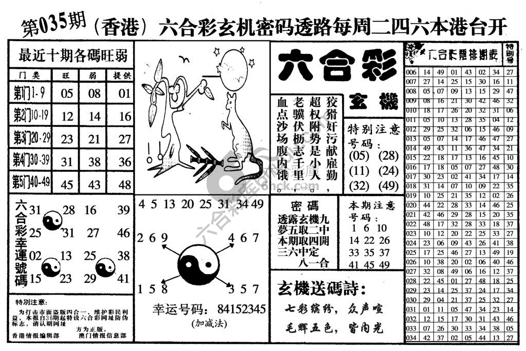 六合玄机