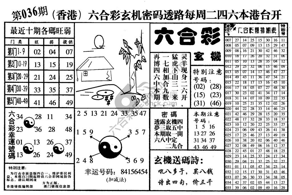 六合玄机