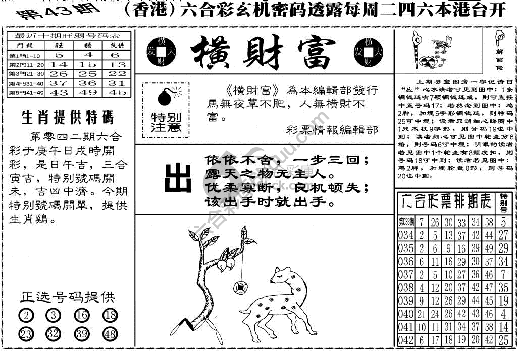 横财富