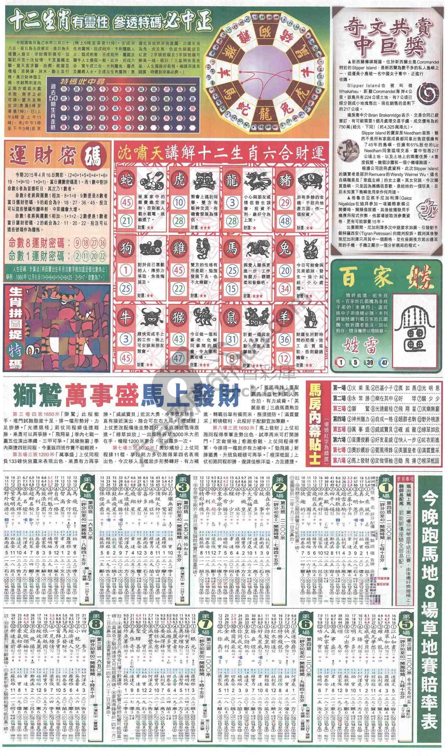 跑狗图