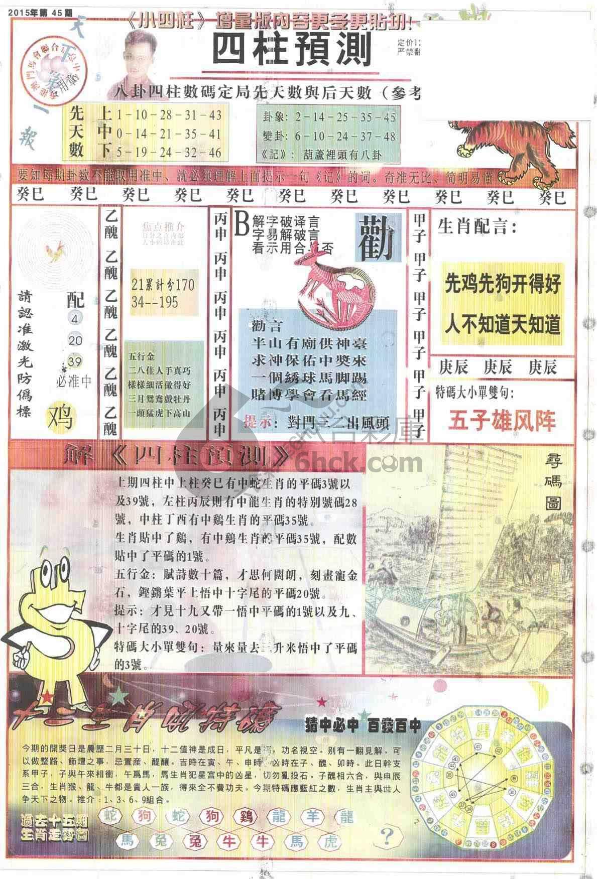 四柱预测