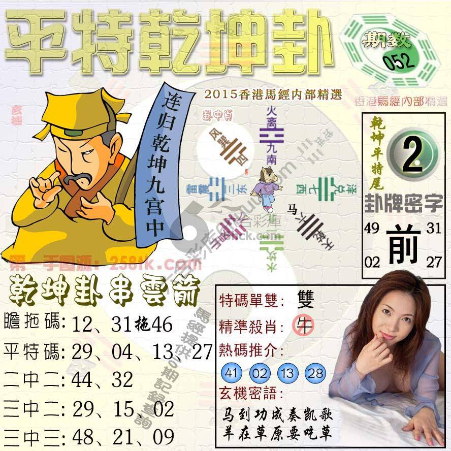 平特乾坤卦