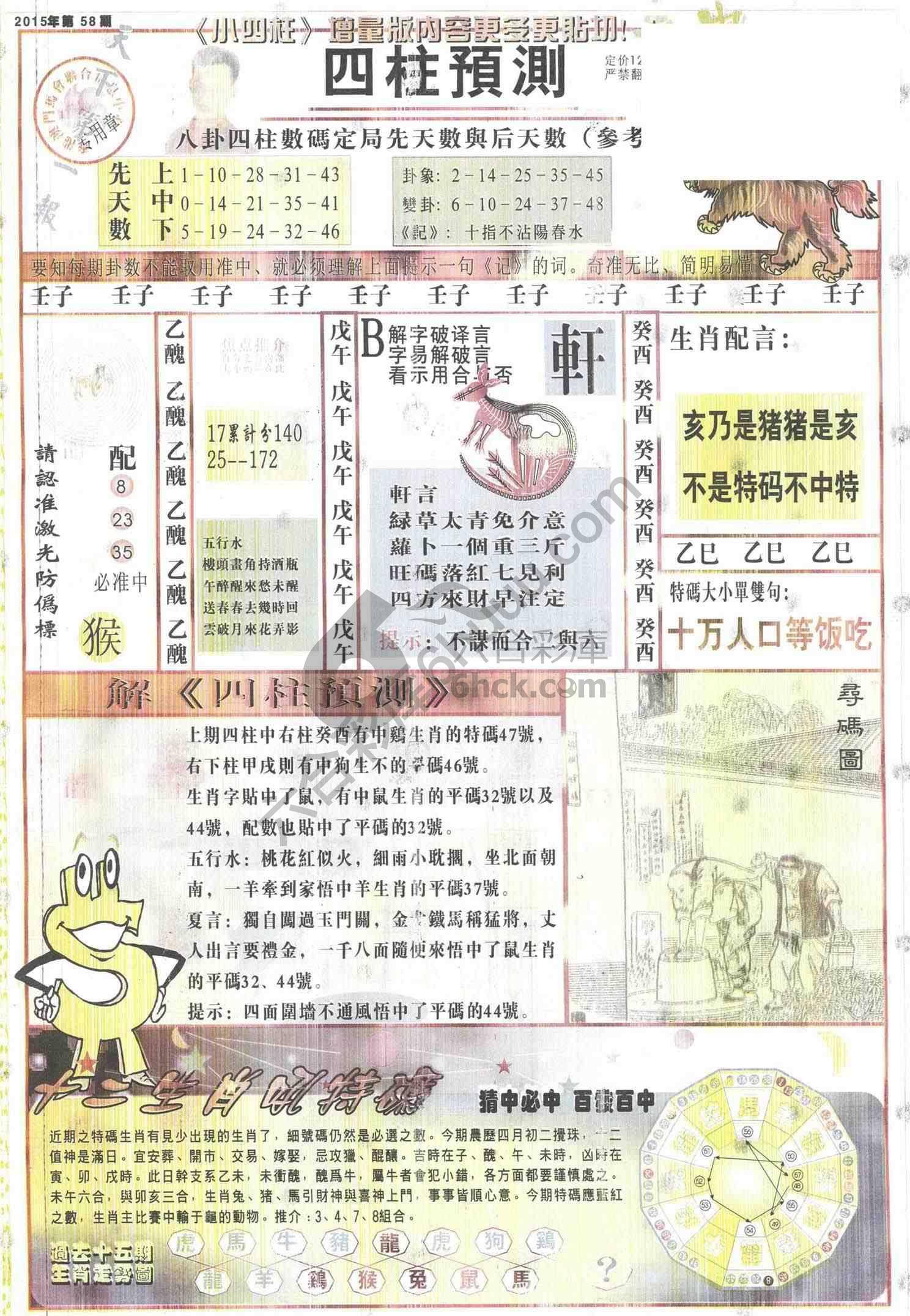 四柱预测
