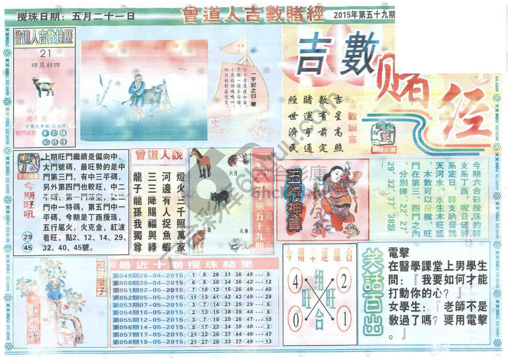 曾道人吉数赌经