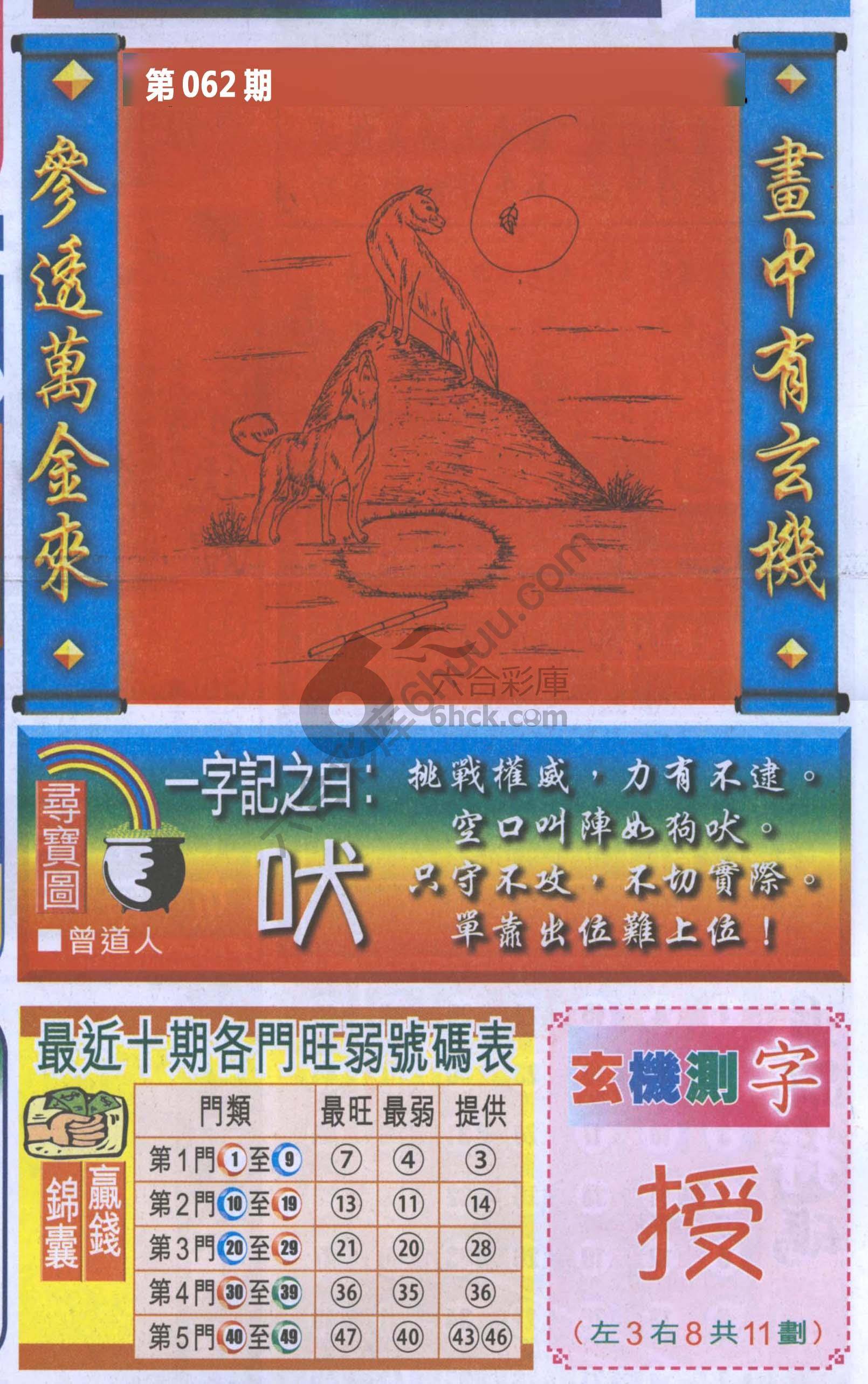 高清跑狗图