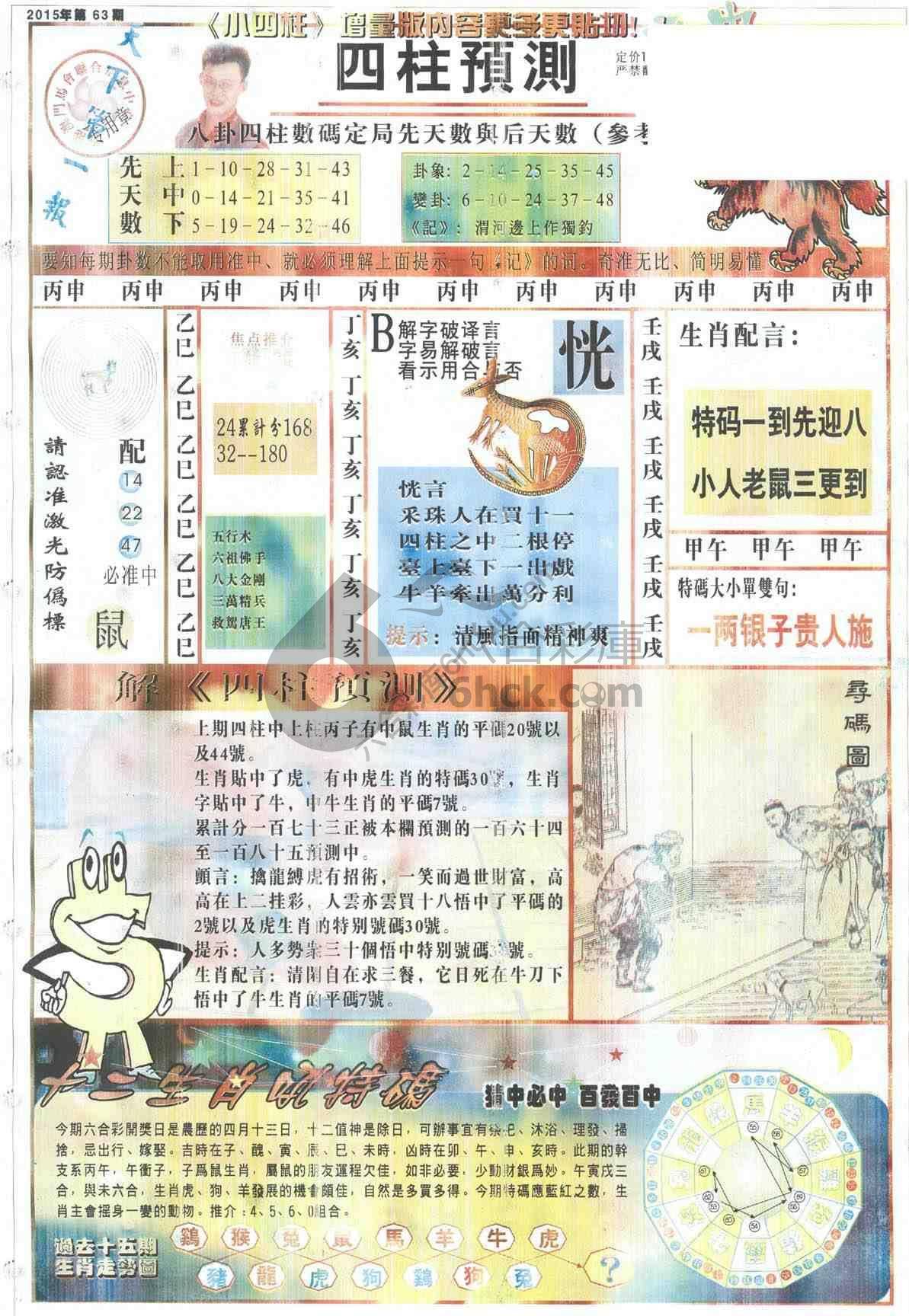四柱预测
