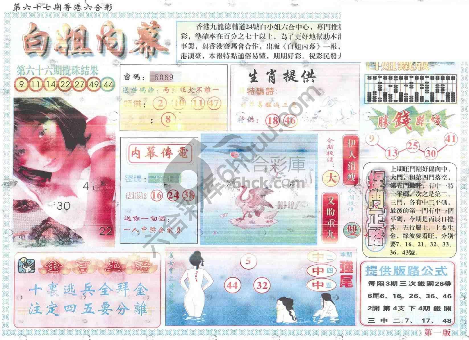 白姐内幕
