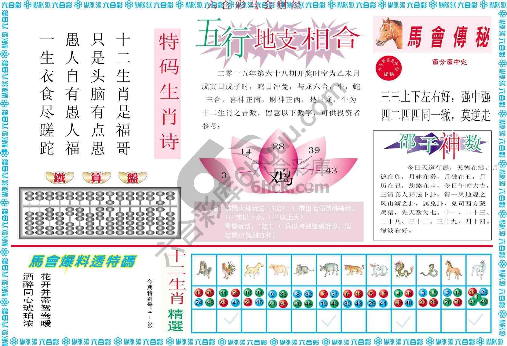 六合彩马会财经