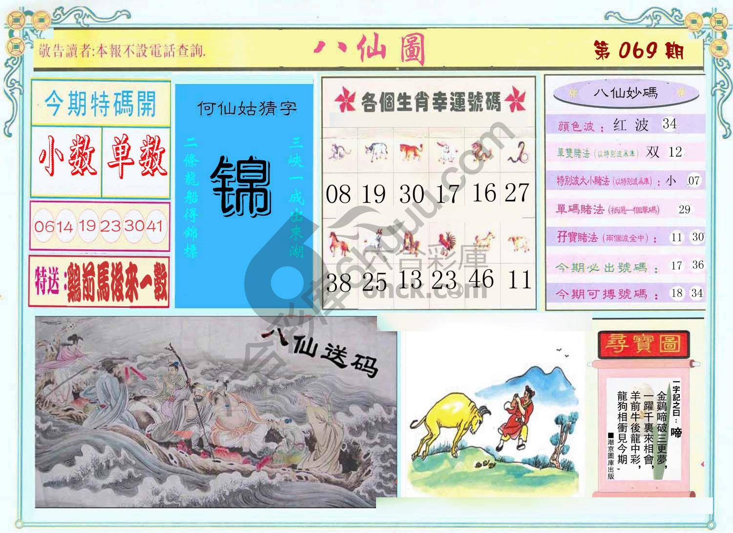 八仙图