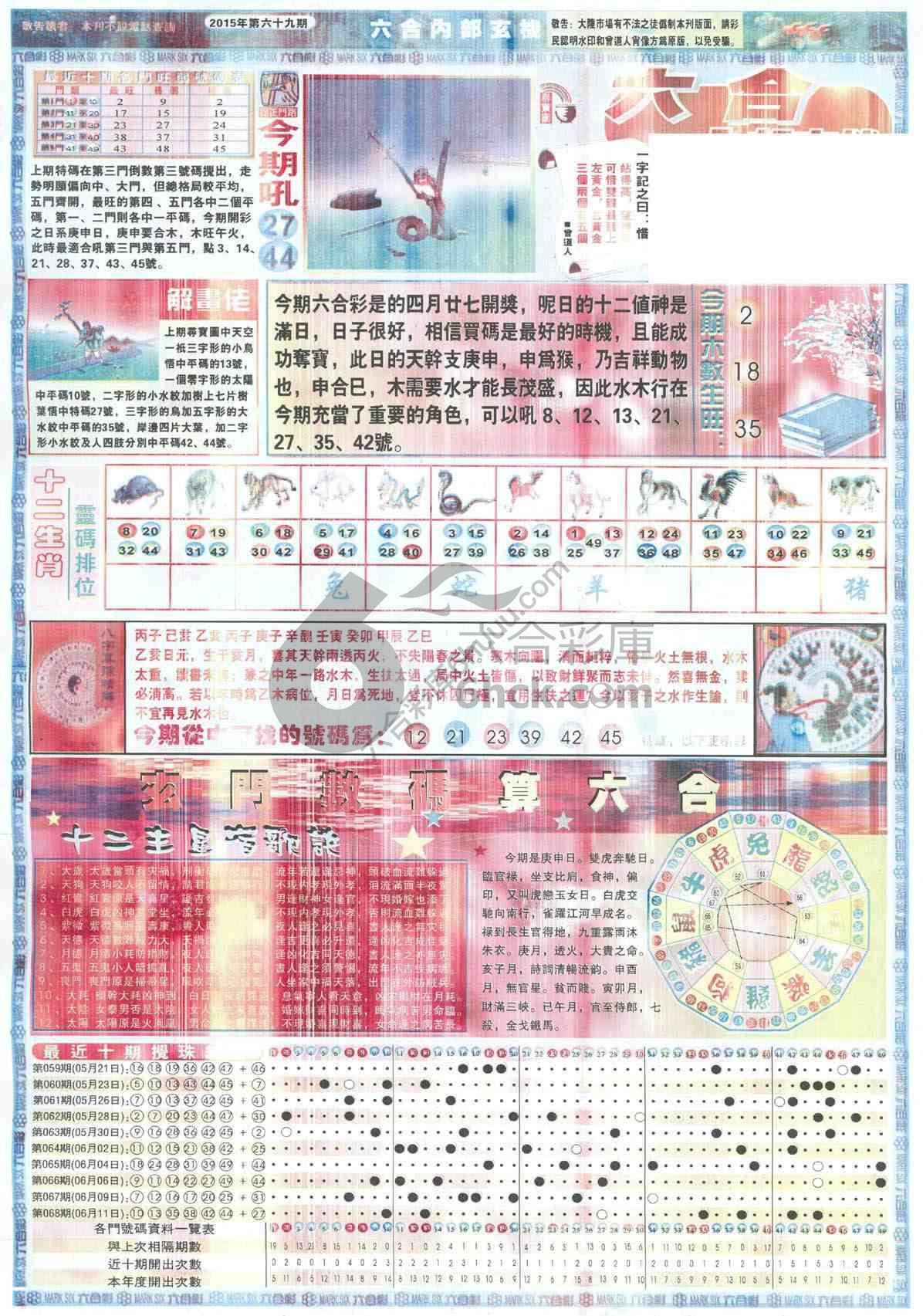 六合内部玄机