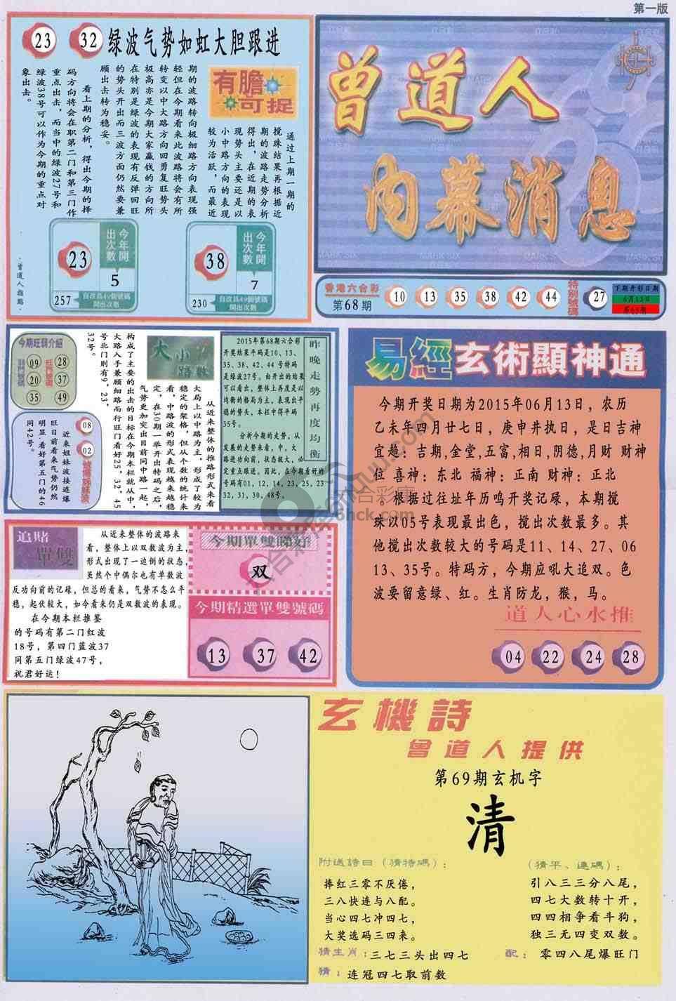 曾道人内幕消息