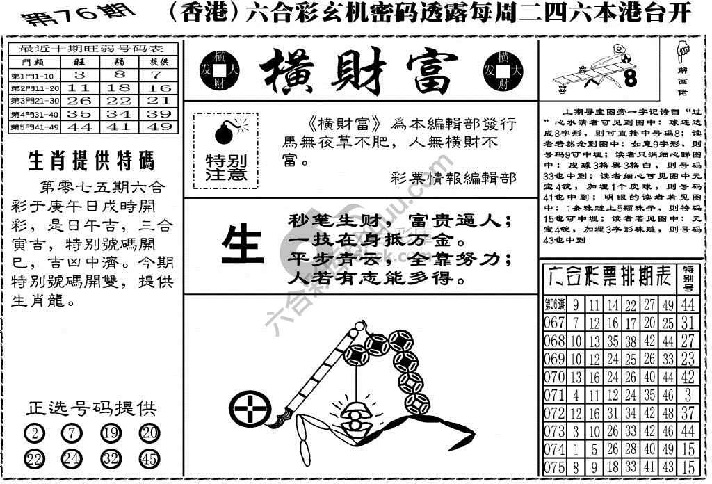 横财富