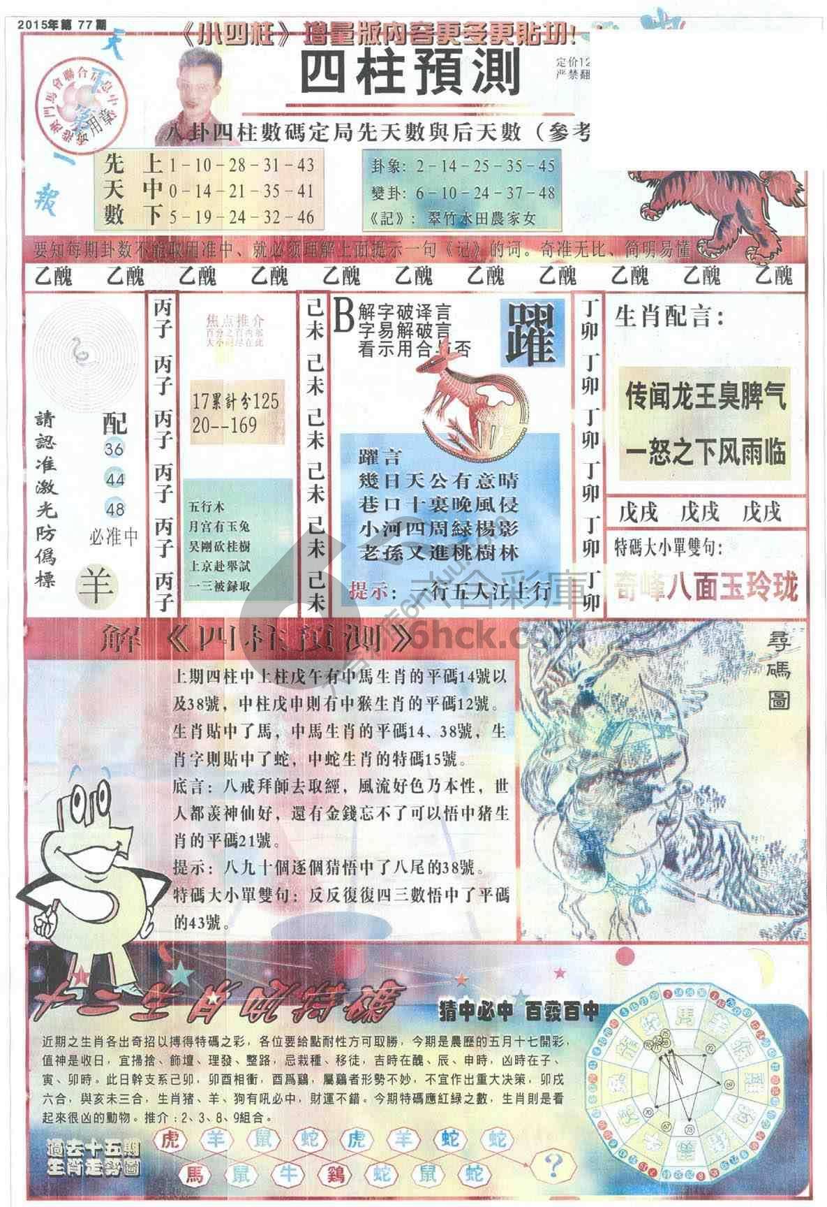 四柱预测