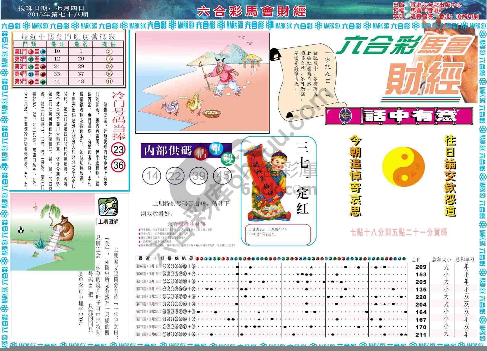 六合彩马会财经