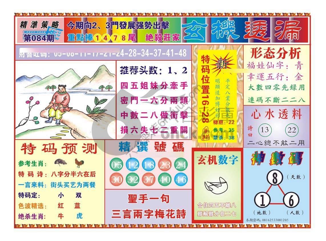 玄机透漏