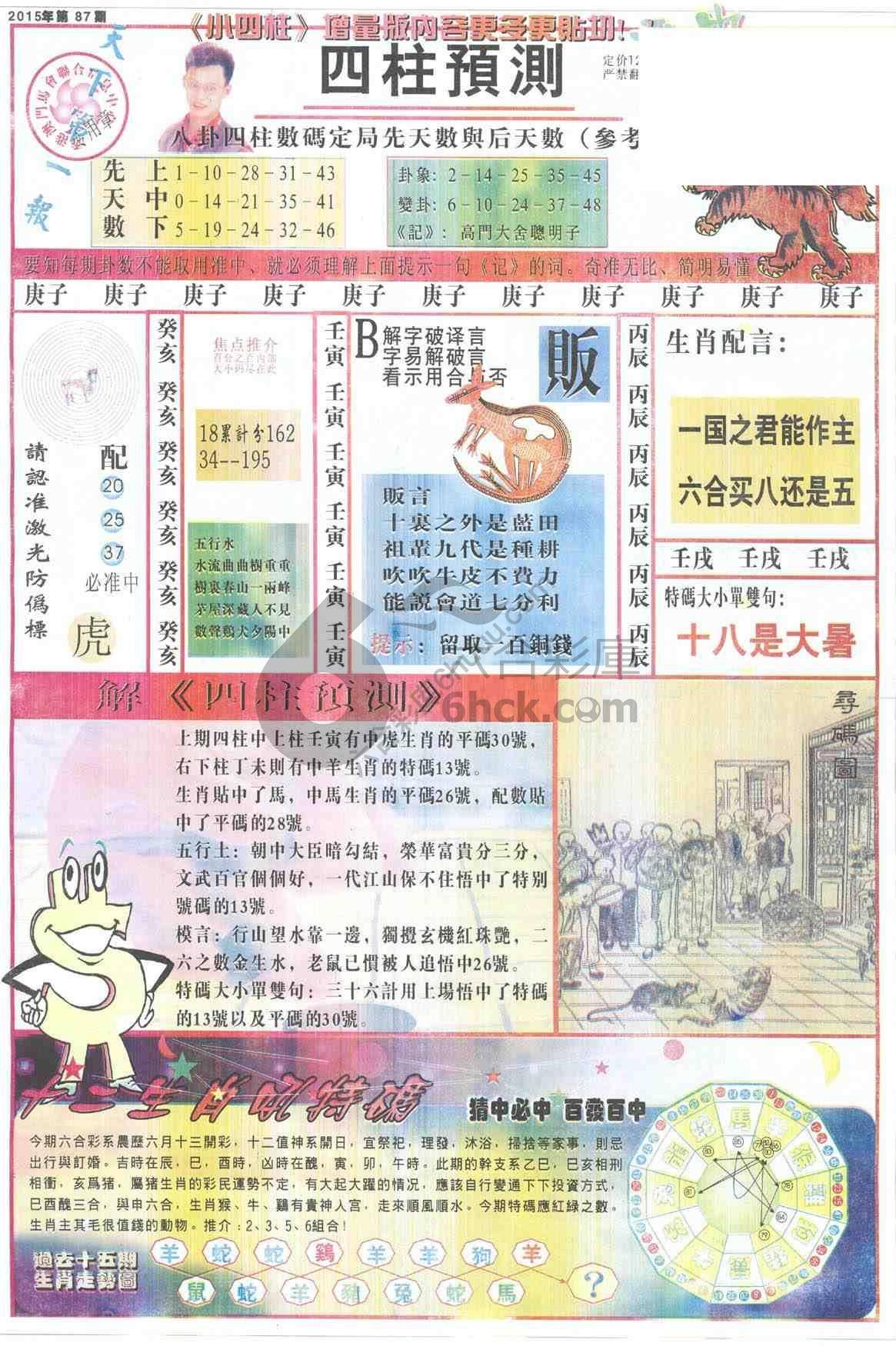 四柱预测