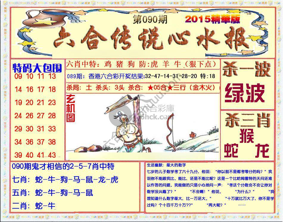 六合传说心水报