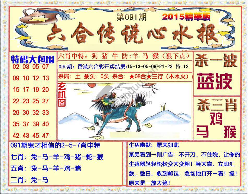 六合传说心水报