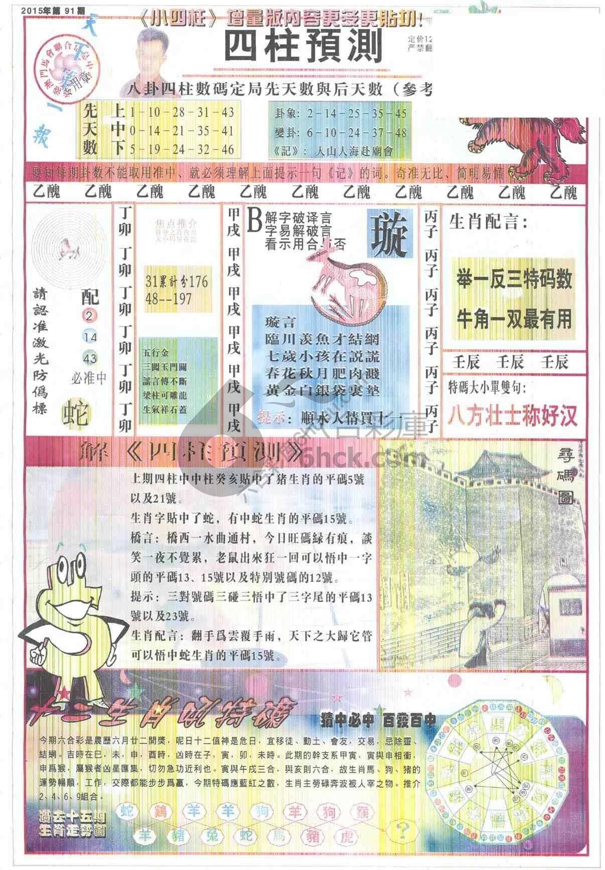 四柱预测