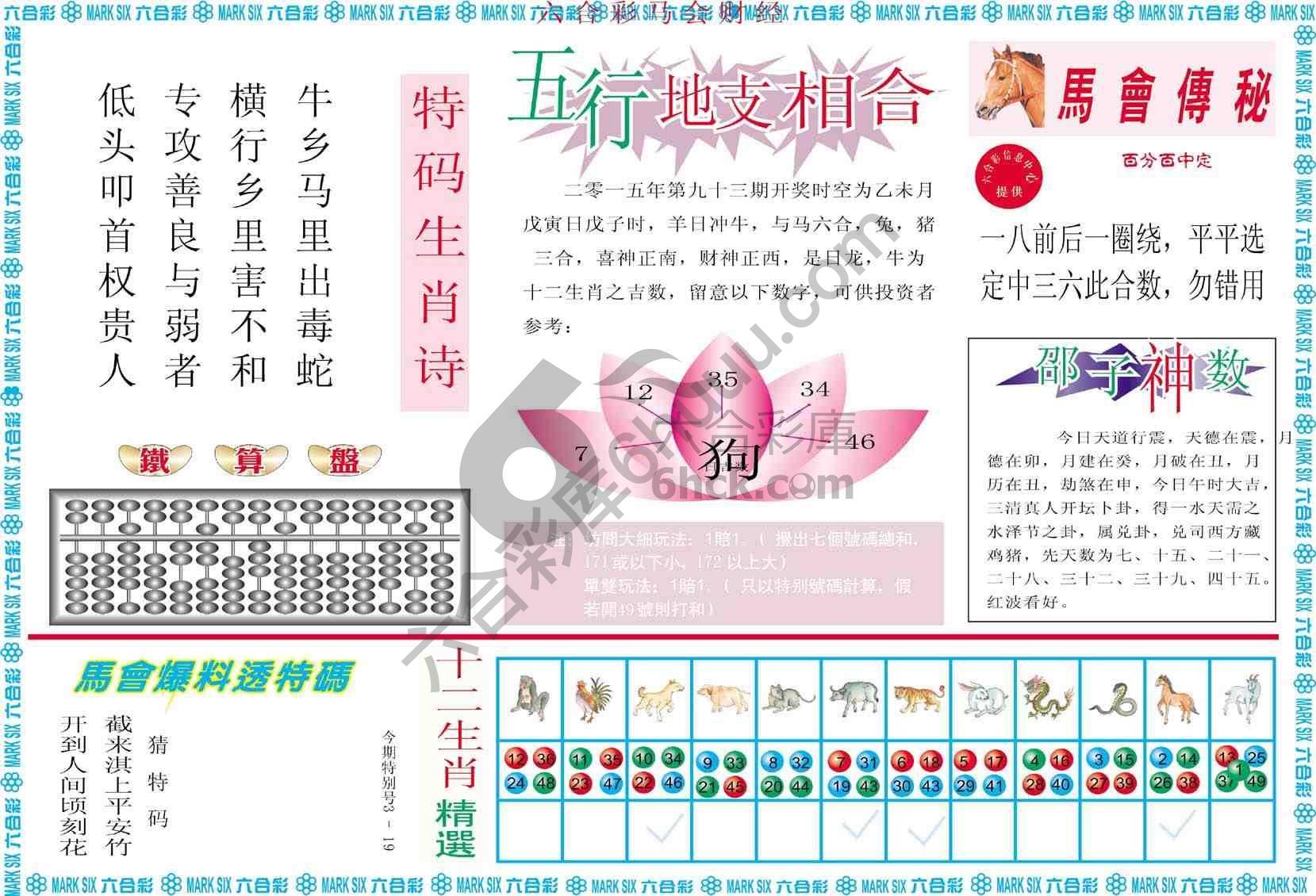 六合彩马会财经