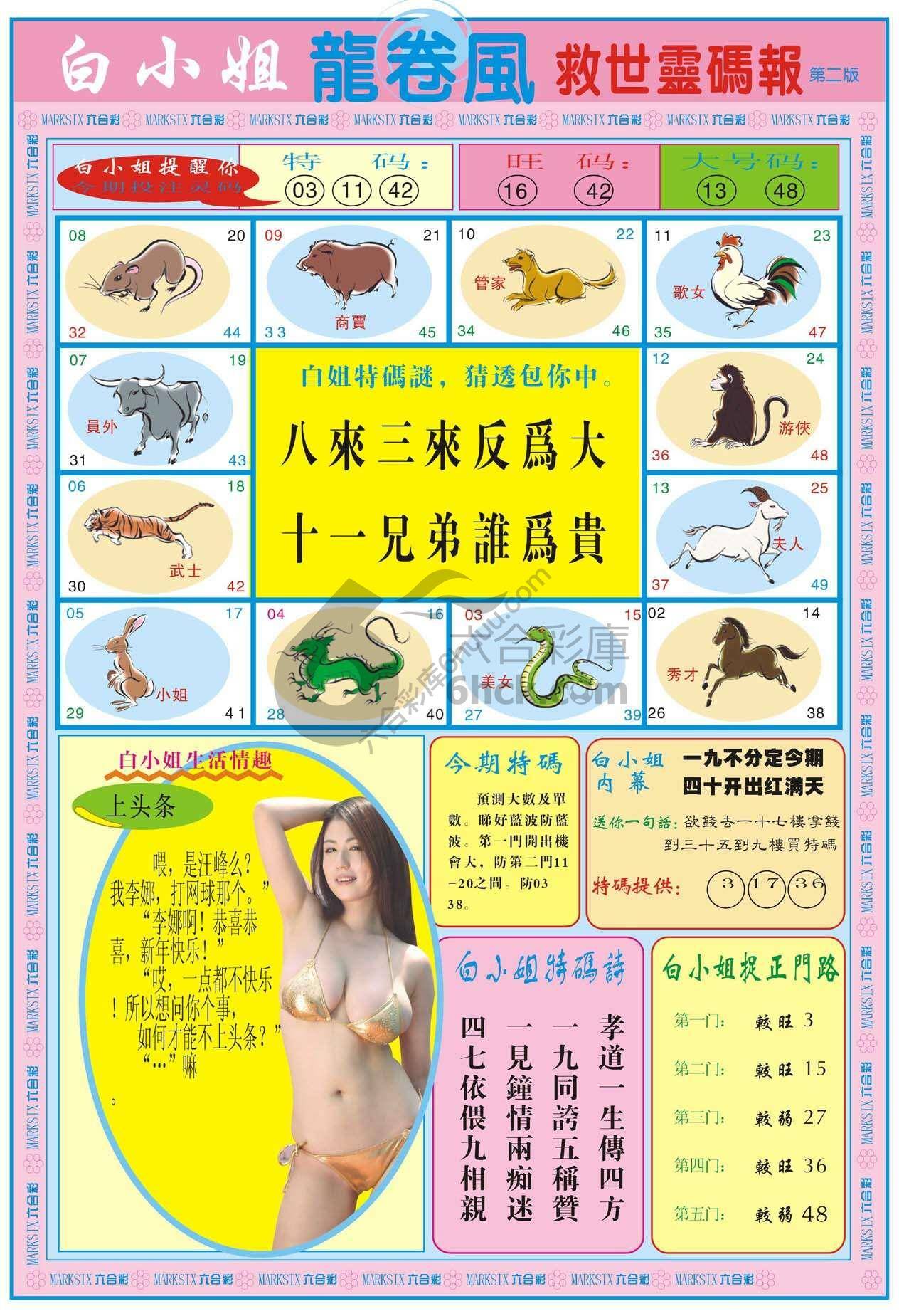 白小姐龙卷风