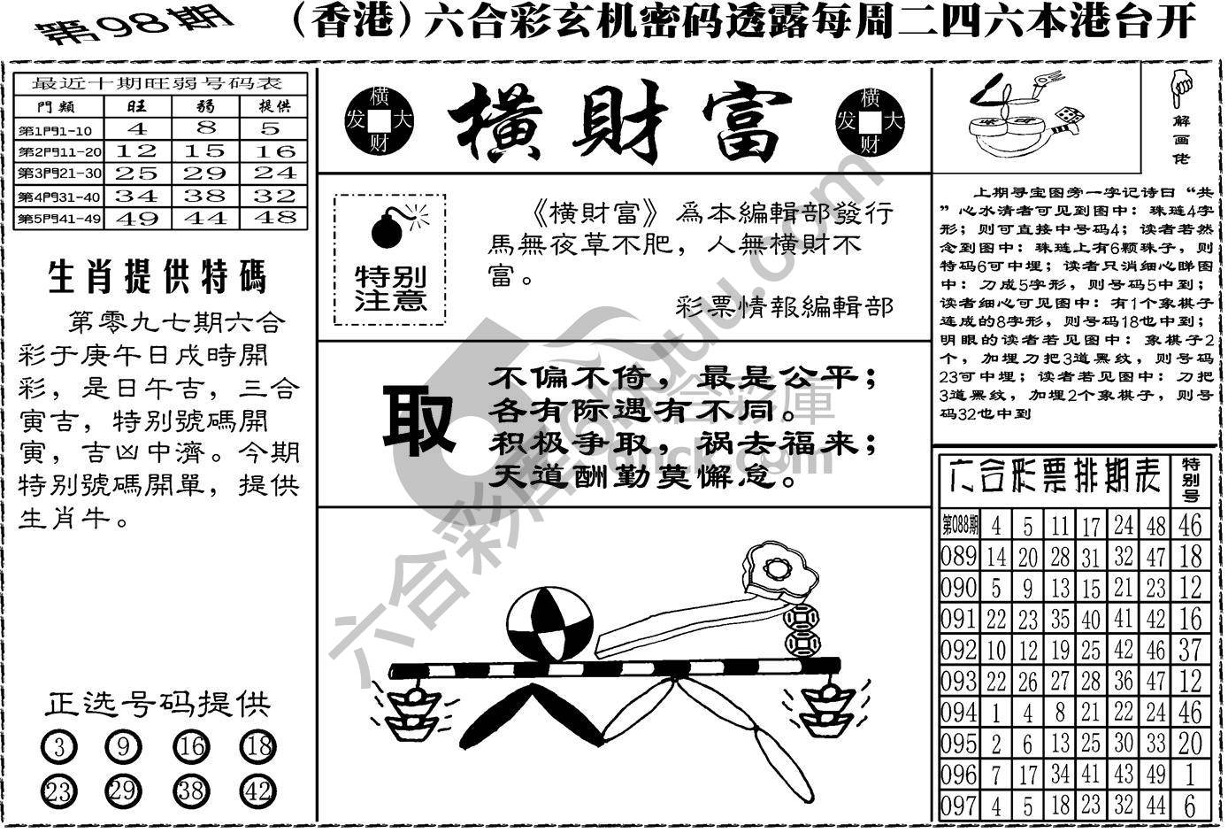 横财富