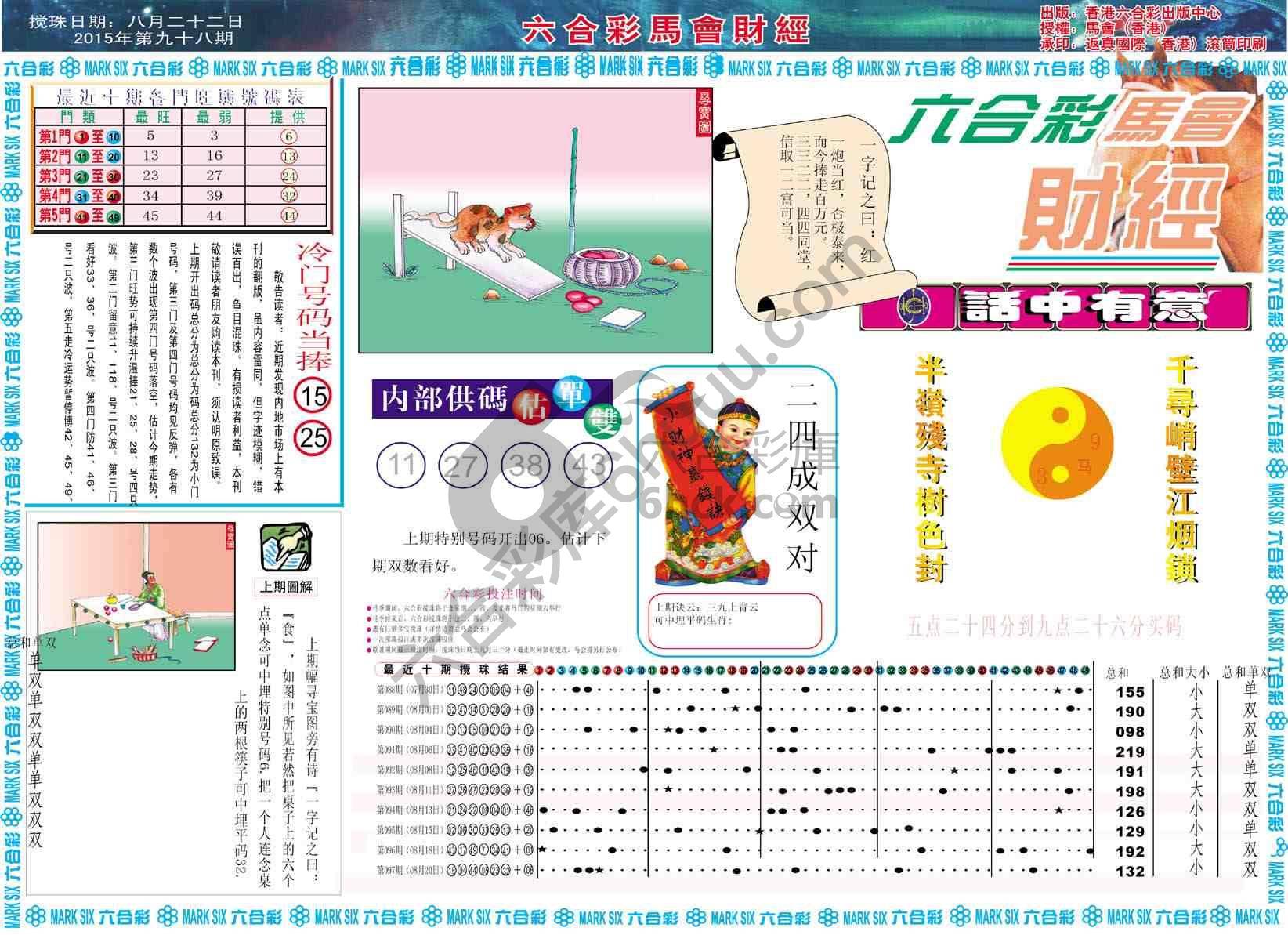 六合彩马会财经
