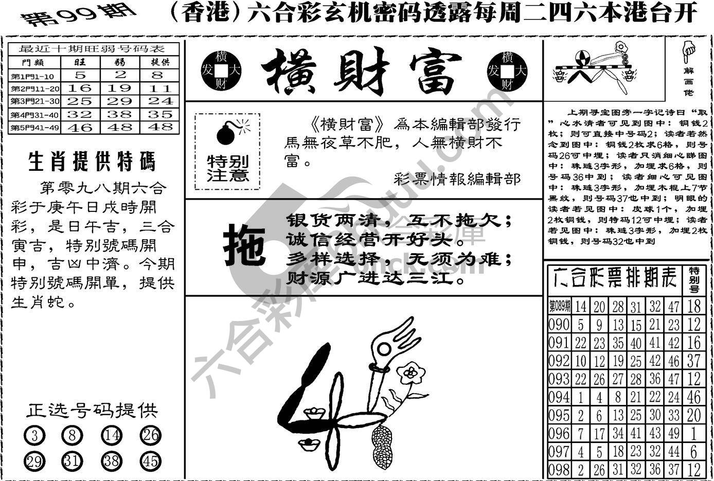 横财富