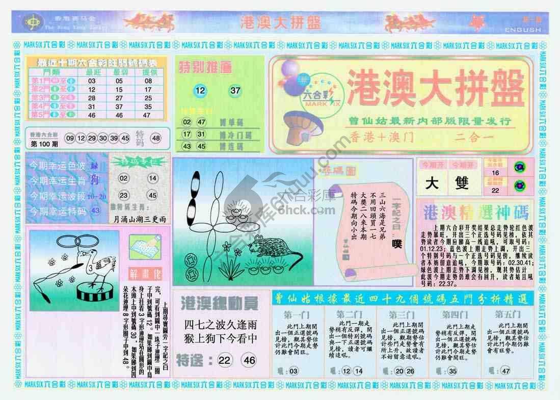 港澳大拼盘