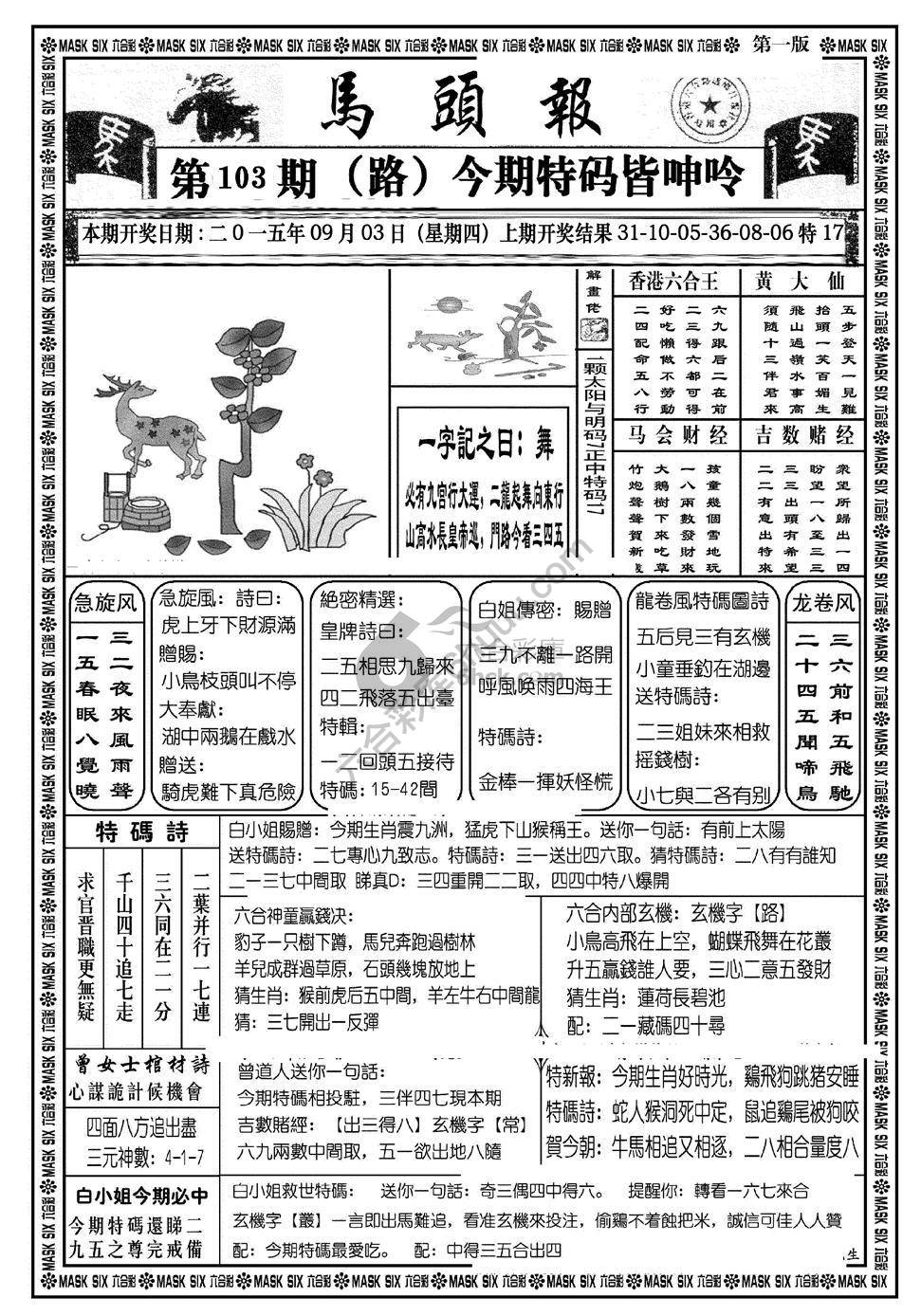 马头报