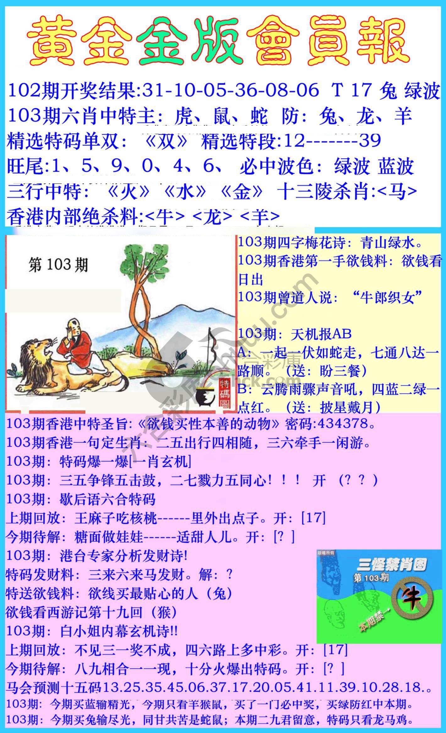 黄金金版会员报