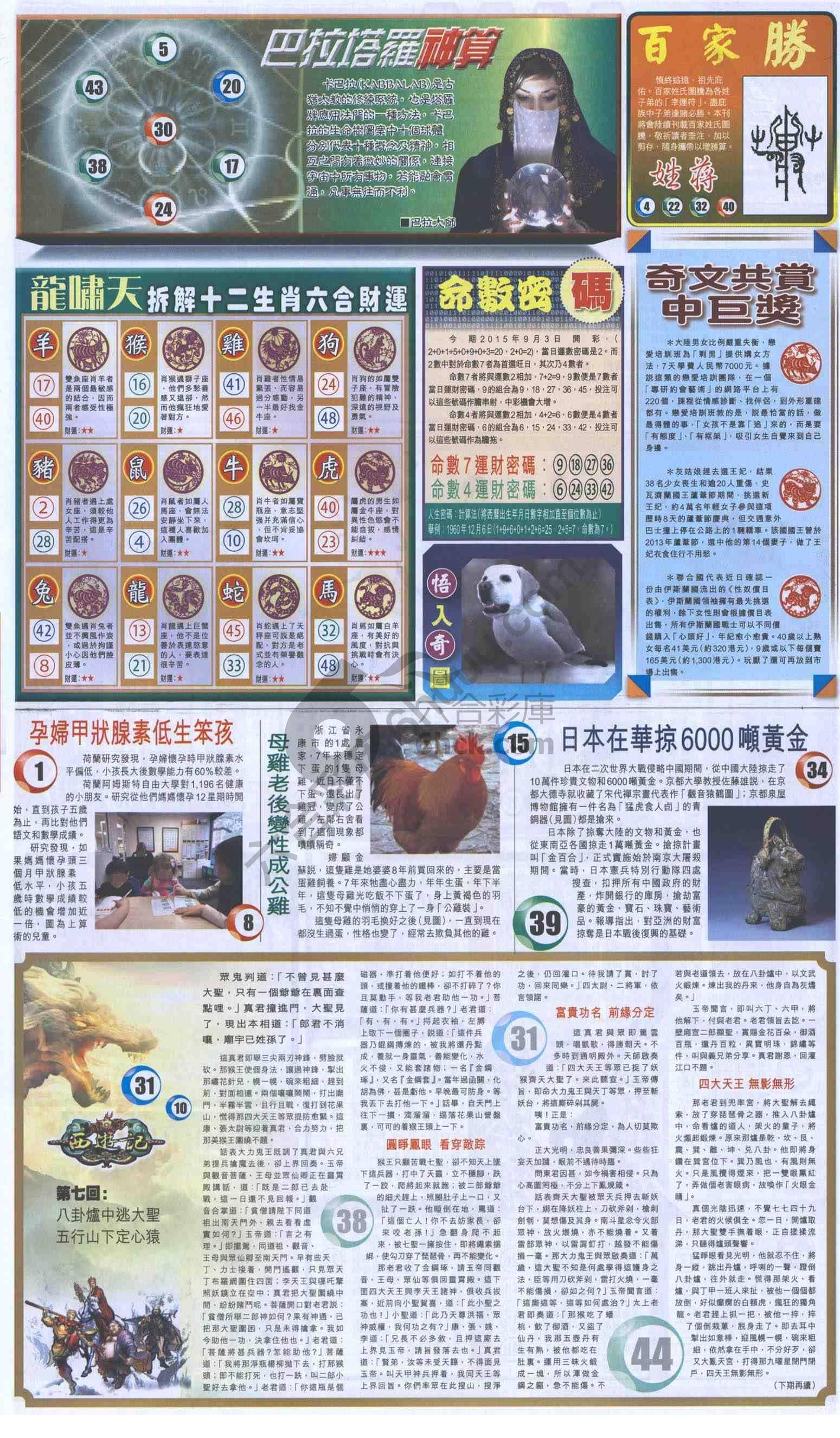 跑狗图