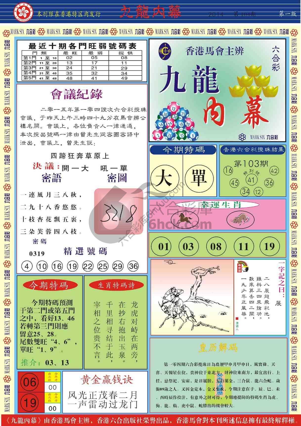 九龙内幕