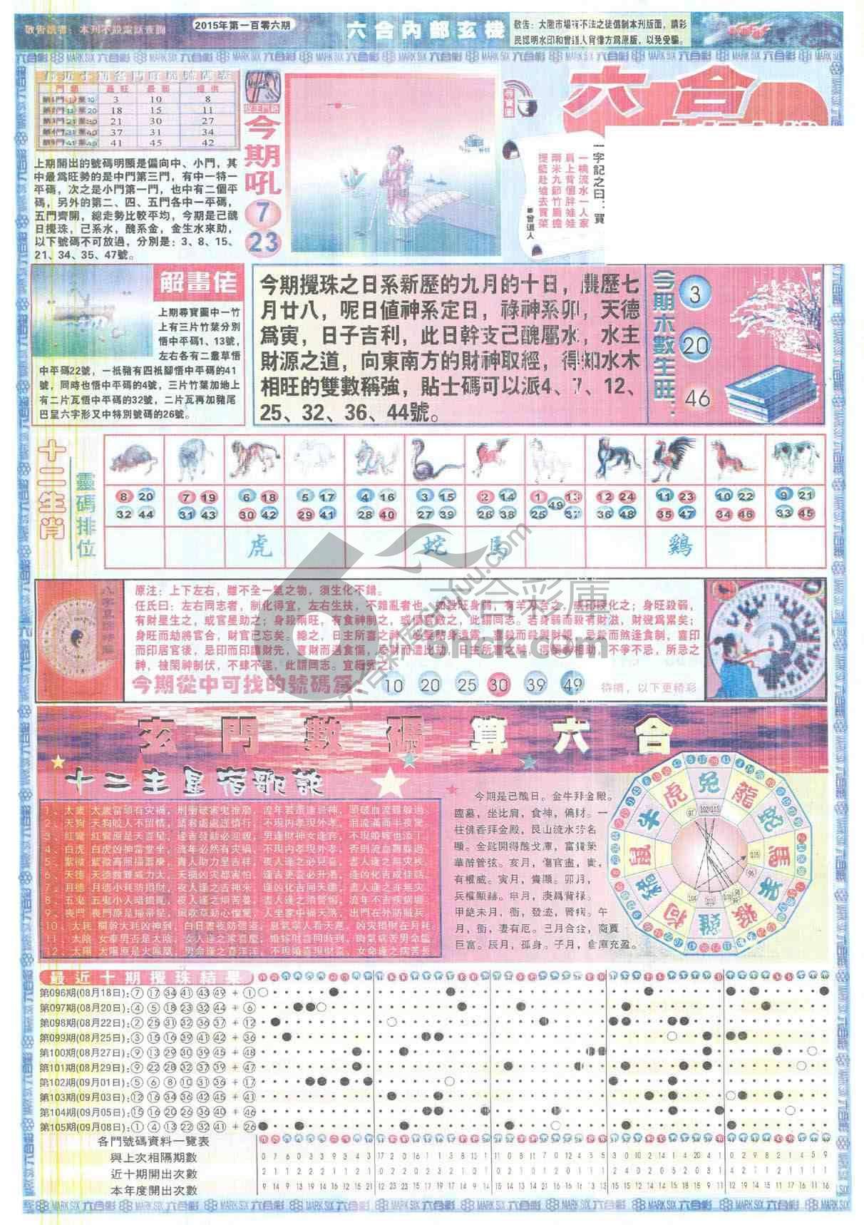 六合内部玄机
