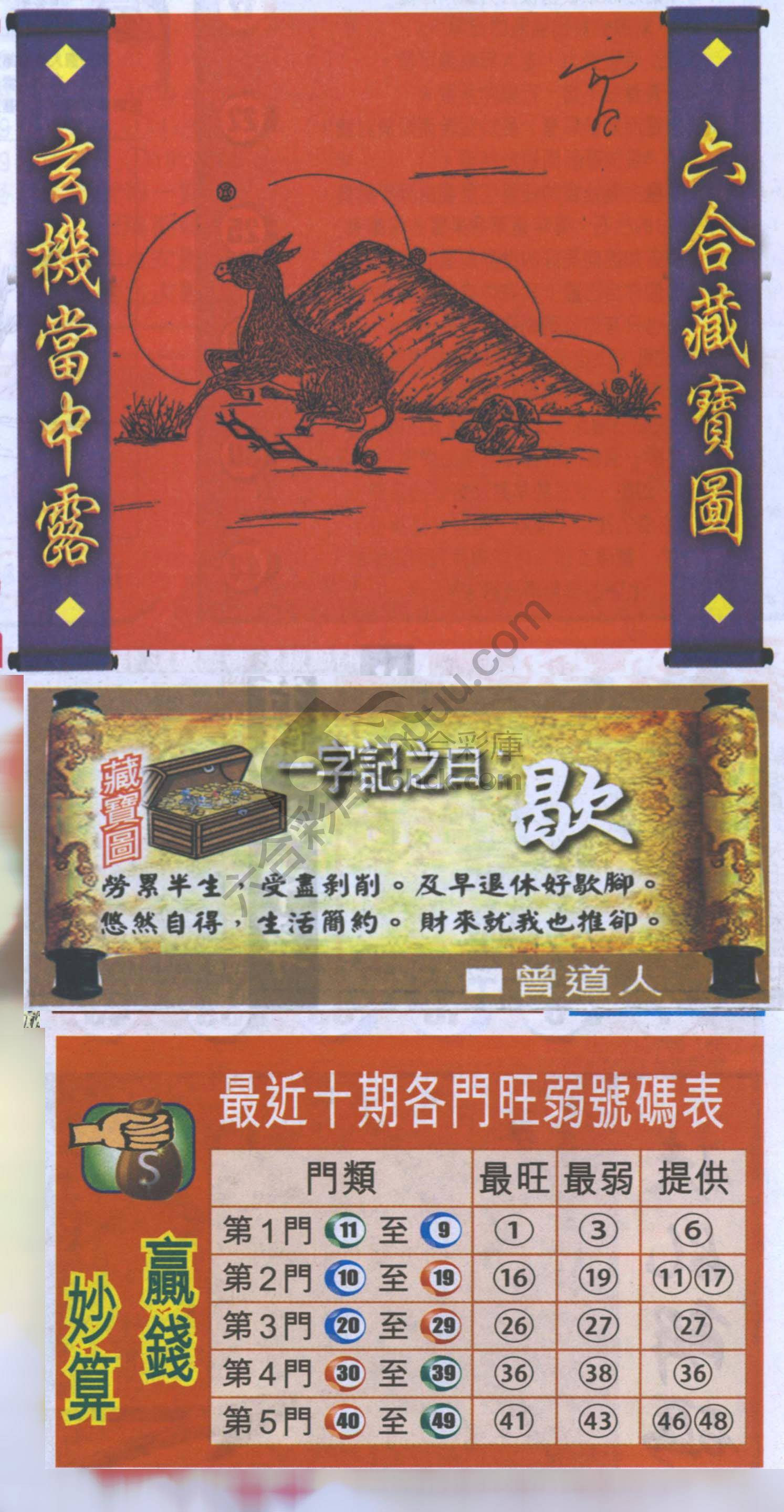 高清跑狗图