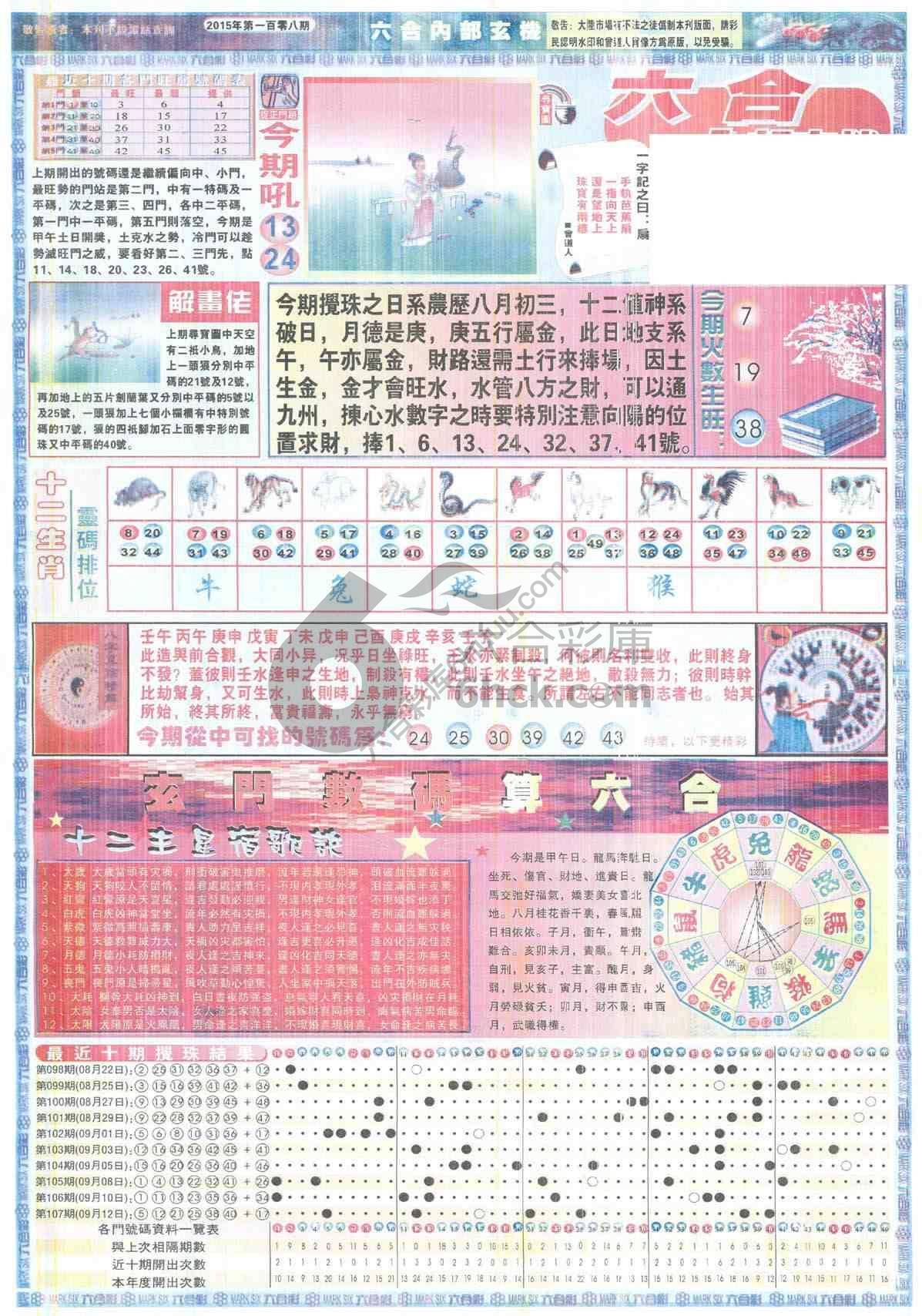 六合内部玄机