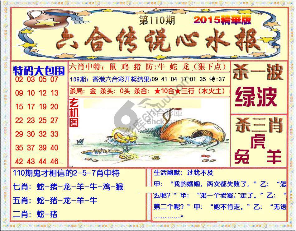 六合传说心水报