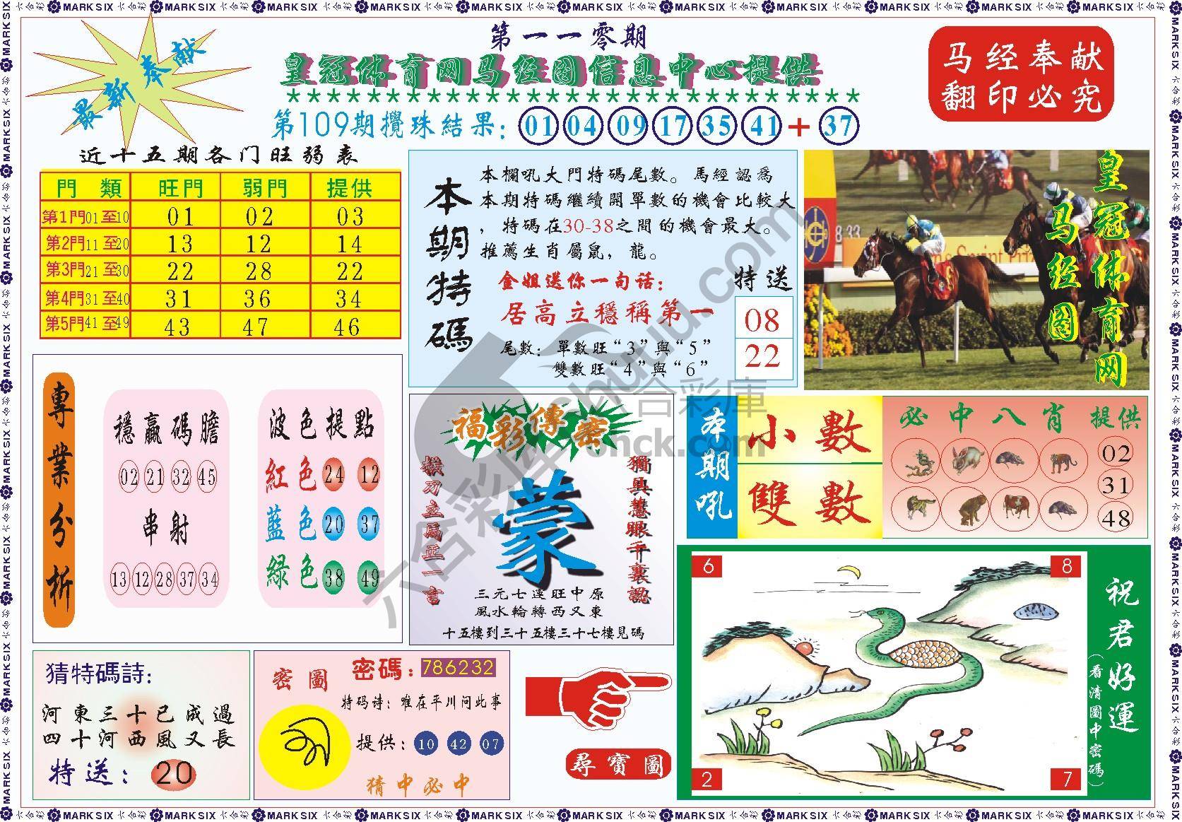 马经图记录