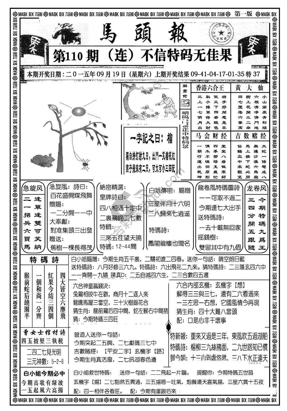 马头报