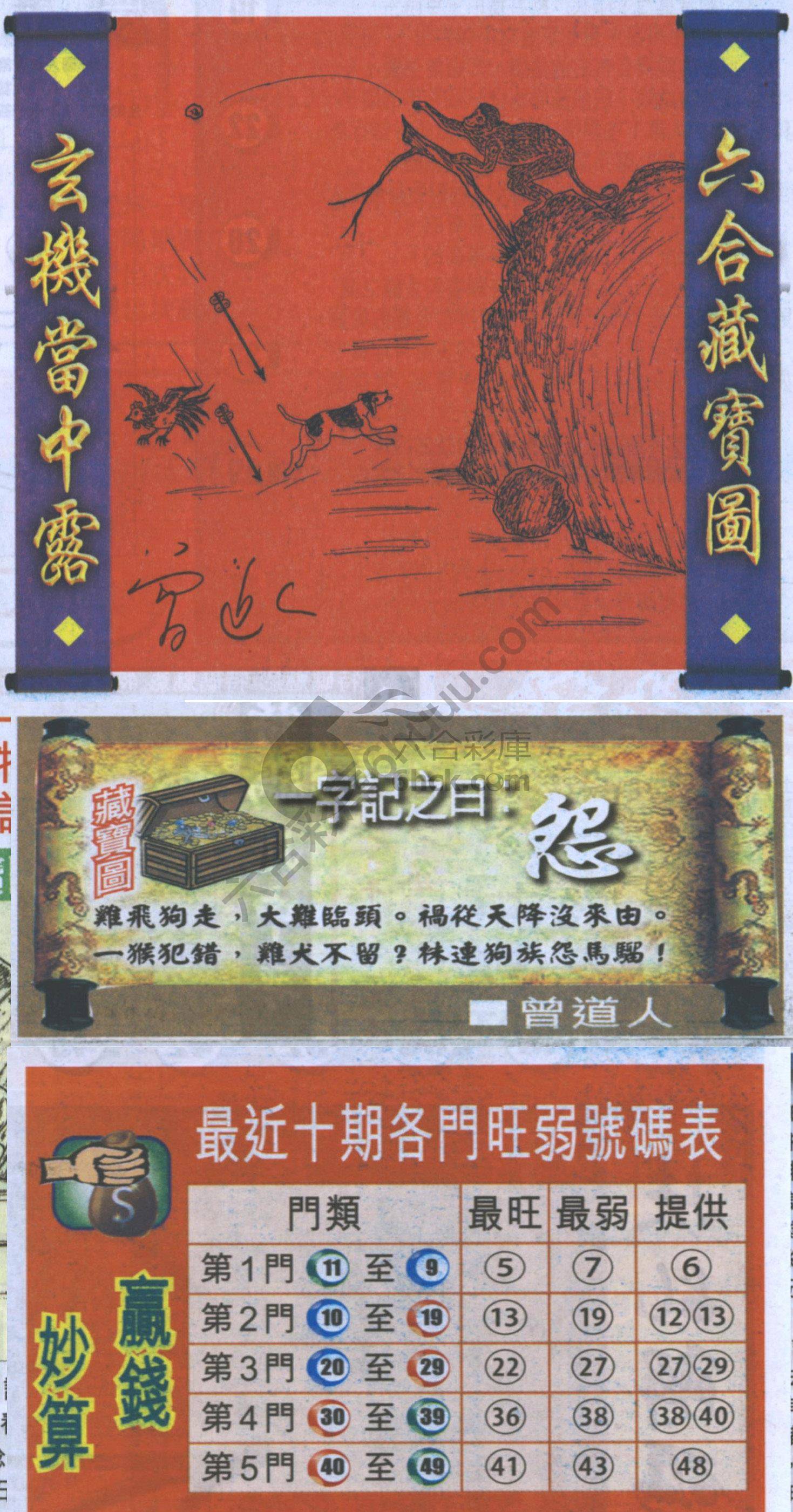 高清跑狗图